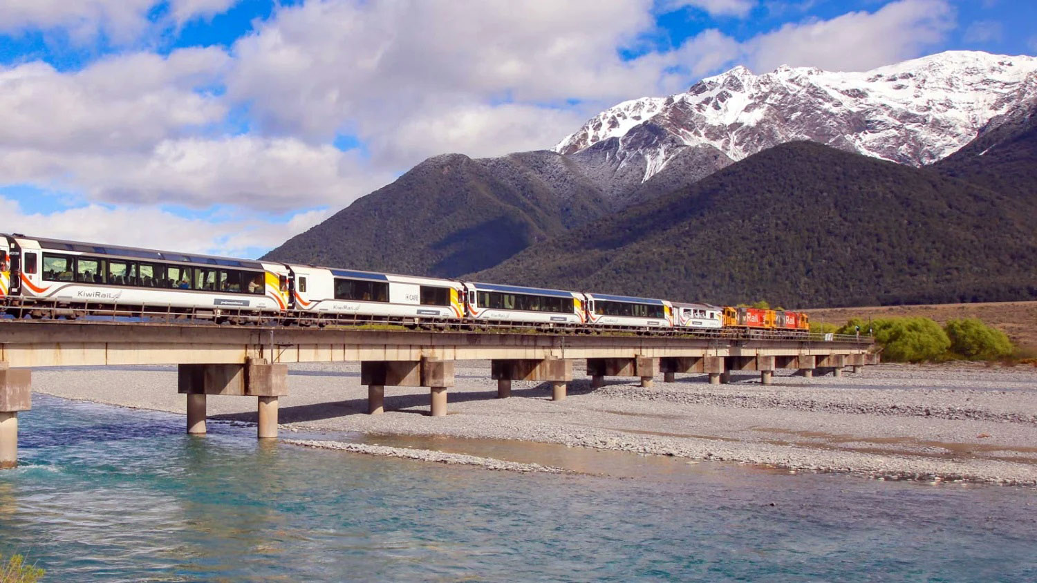 Tranz Alpine Railway New Zealand