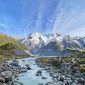 Muller Lake Mount Cook New Zealand